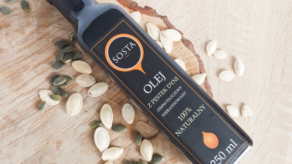 naturalny olej z dyni sosta