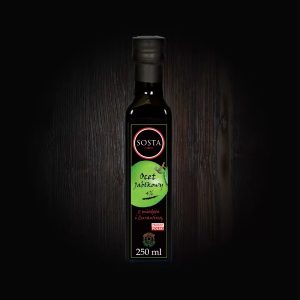 Ocet jabłkowy z miodem i żurawiną Sosta