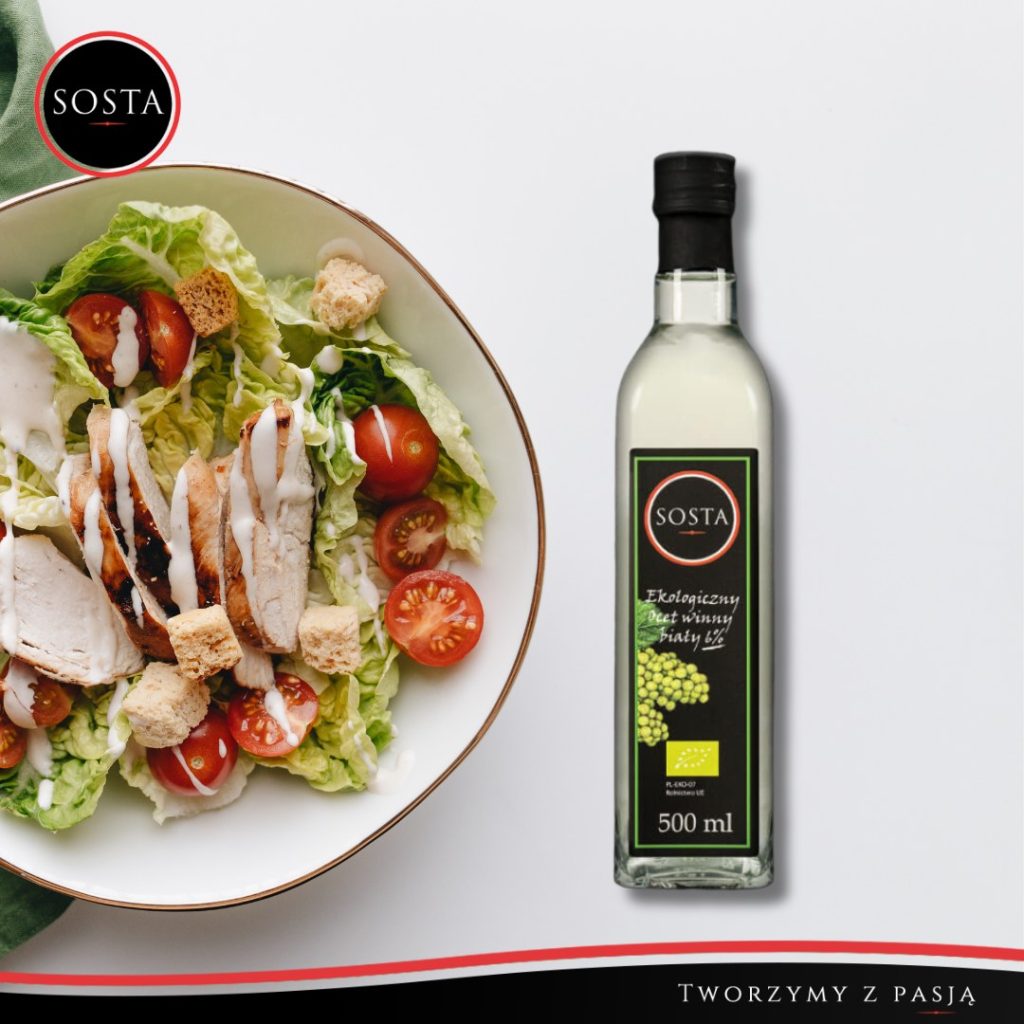 sałatka z kurczakiem