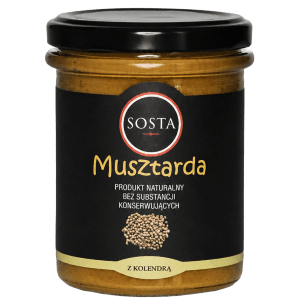 musztarda z kolendrą