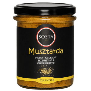 musztarda ziarnista sosta
