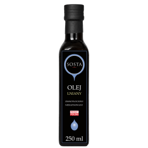 olej lniany sosta